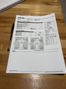 fiche d'analyse InBody
